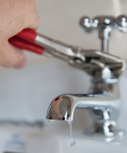 water leak